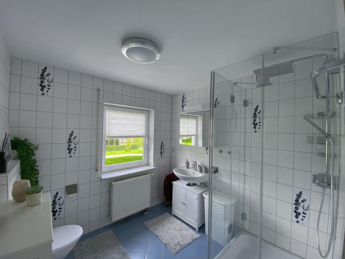 Schoene Wohnung Mit Terrasse & Blick Ins Gruene Dormettingen Kültér fotó